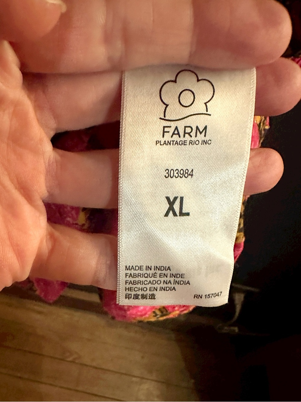 Farm Rio Tiger Printed Mini Dress - Picture 4 of 4